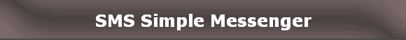 SMS Simple Messenger